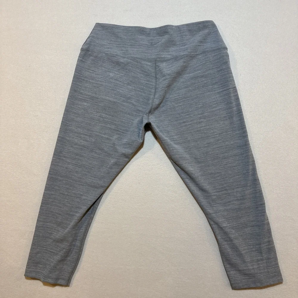 Nike Dri-fit Training Legging‎ High Rise Crop Gray XXL Gentle Support FN3236-084